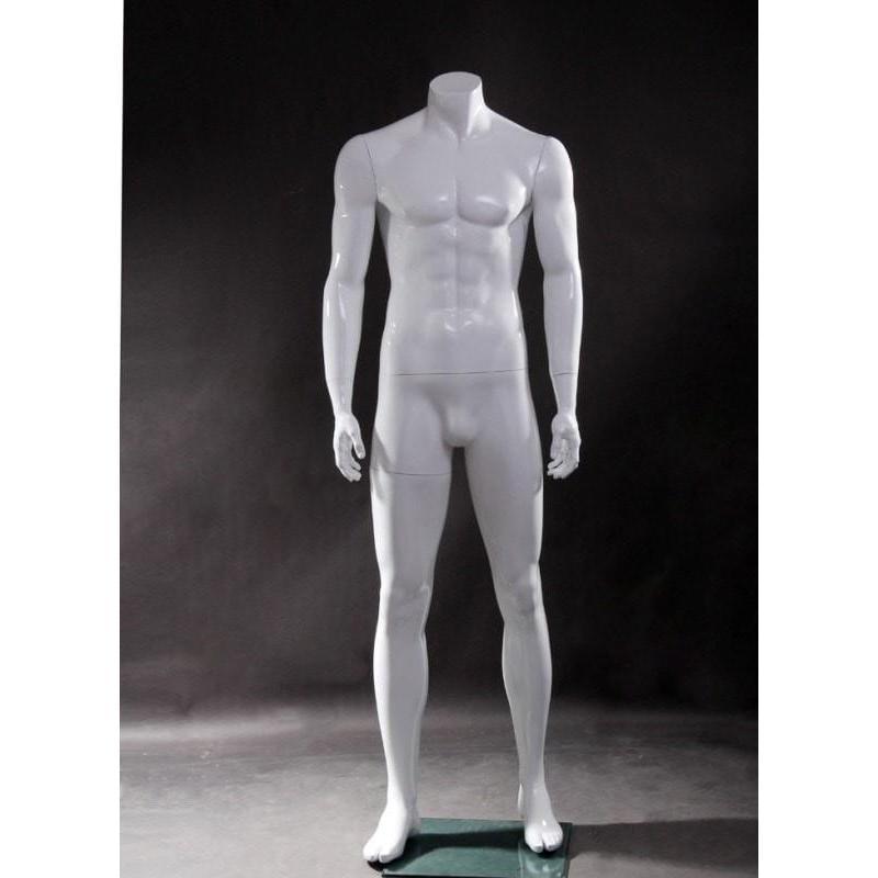 Male Headless Mannequin MM-WEN4BW - Mannequin Mall