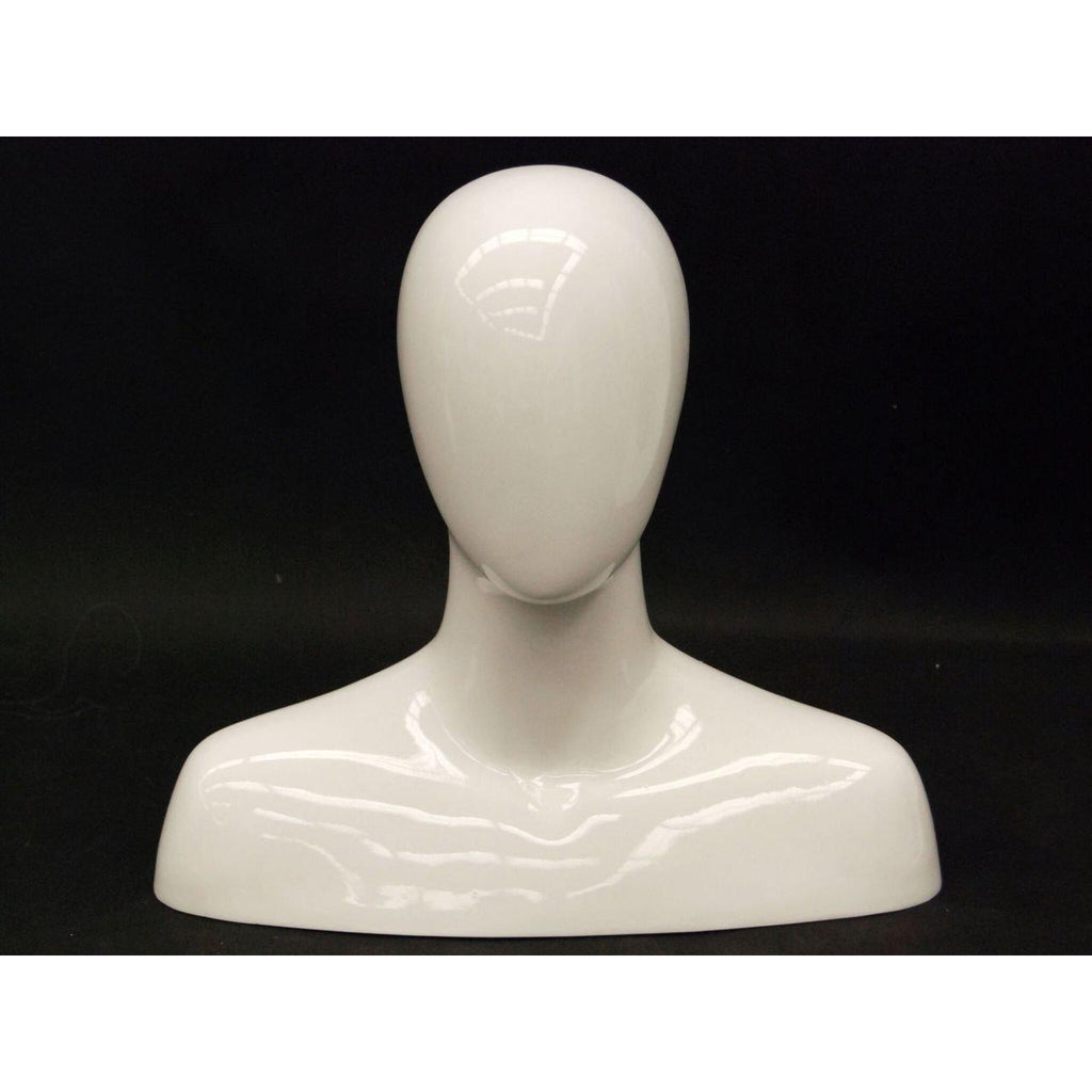 Male Mannequin Head MM-MDMEGGW - Mannequin Mall