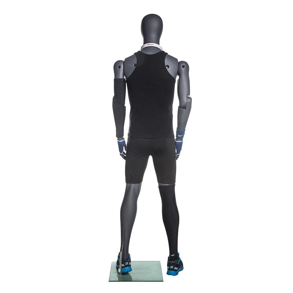 Male Posable Athletic Mannequin MM-NI-MFXG - Mannequin Mall