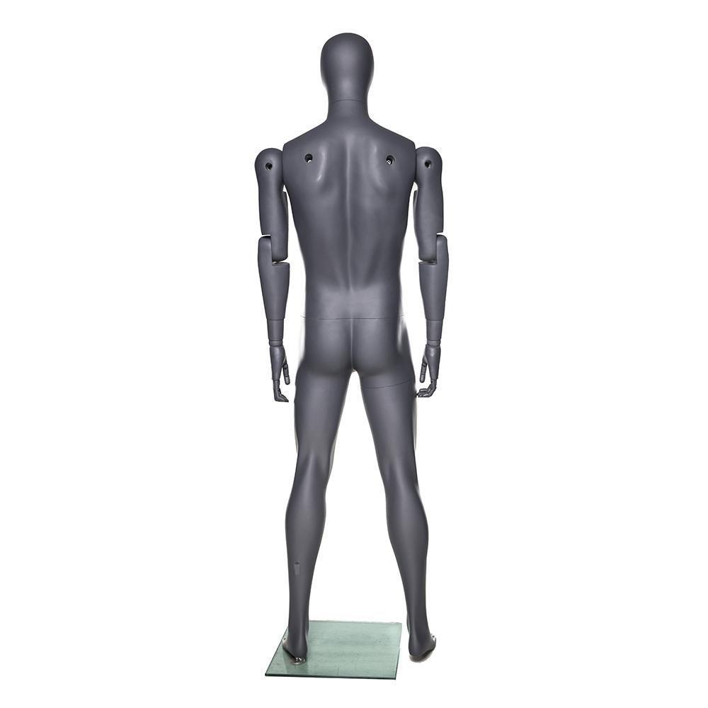 Male Posable Athletic Mannequin MM-NI-MFXG - Mannequin Mall