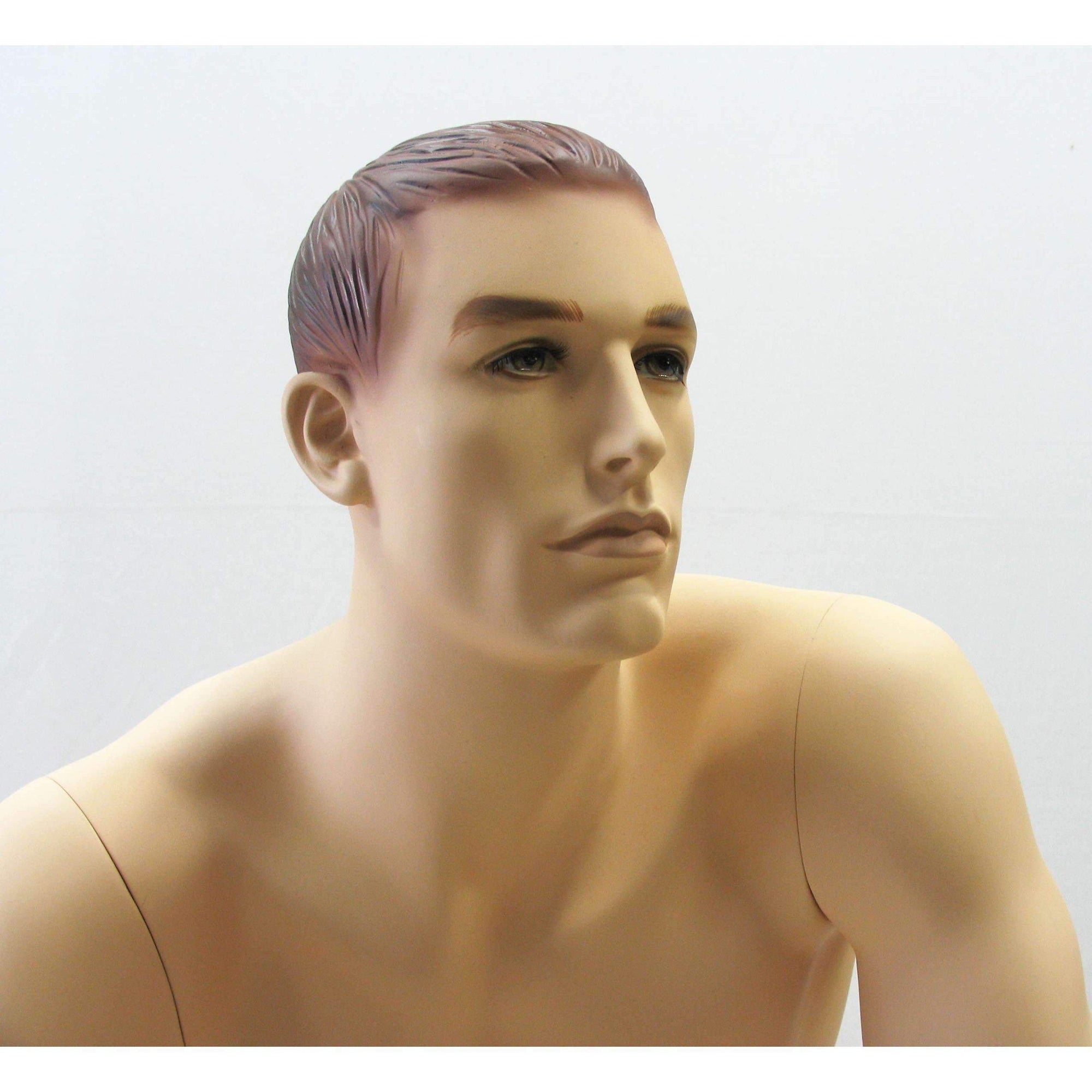 Male Realistic Sitting Mannequin Mm Kw12f Mannequin Mall 6384