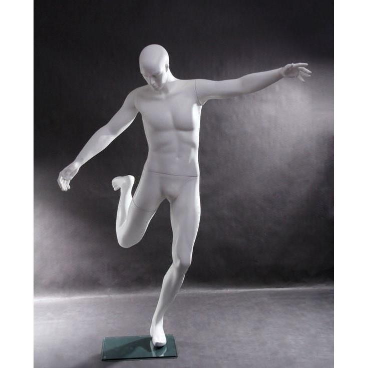 Male Sports Abstract Soccer Mannequin MM-TQ1 - Mannequin Mall