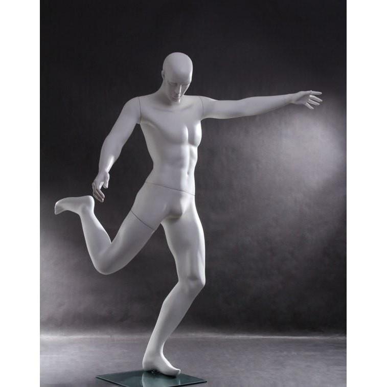 Male Sports Abstract Soccer Mannequin MM-TQ1 - Mannequin Mall