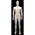Male White Abstract Mannequin MM-XDM02 - Mannequin Mall
