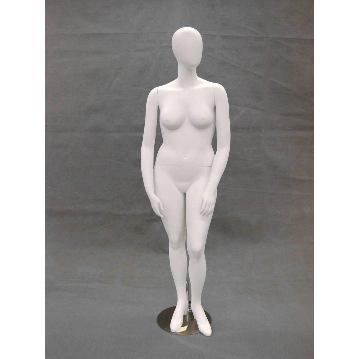 Plus Size Female Egghead Mannequin MM-RNANCYW2 - Mannequin Mall