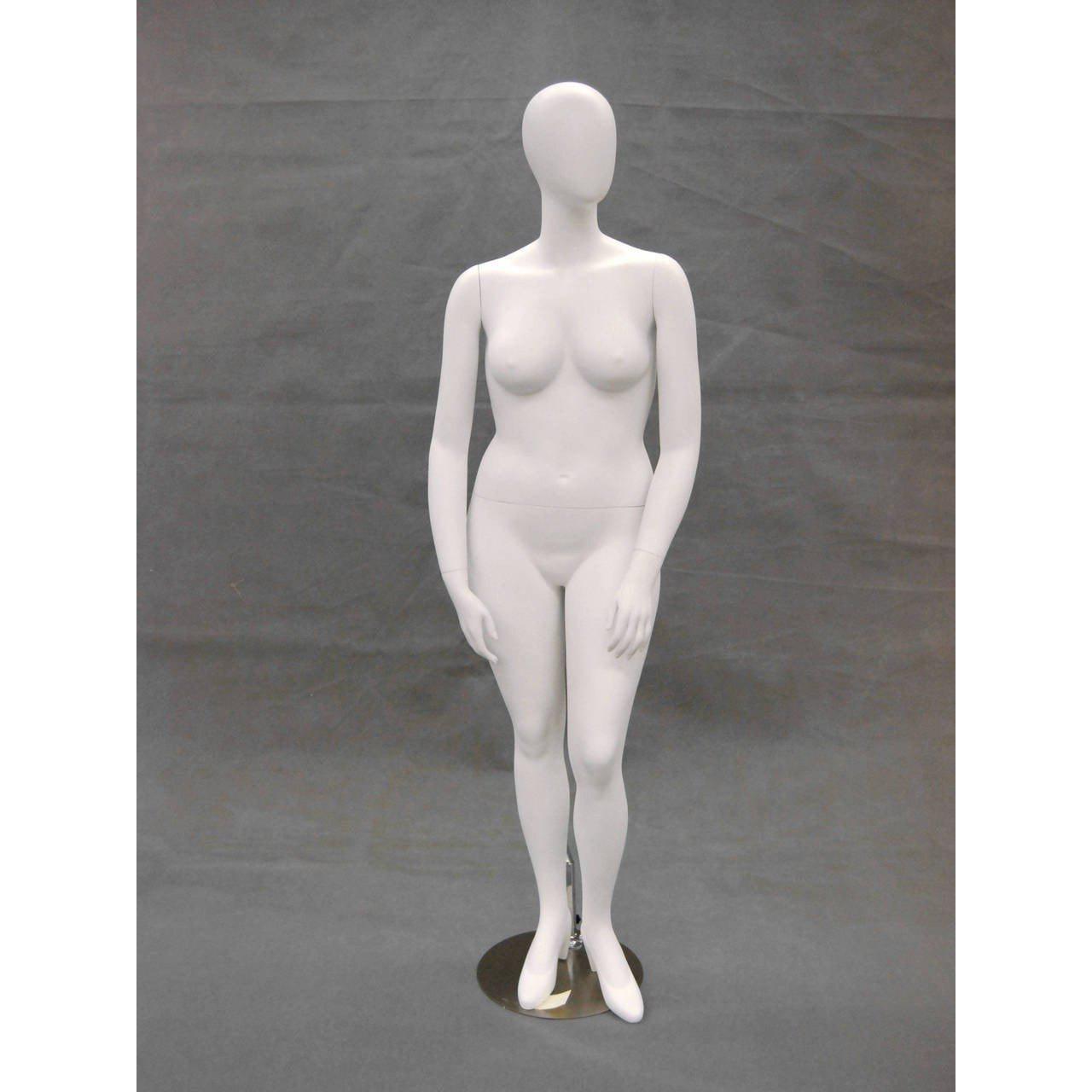 Plus Size Female Egghead Mannequin MM-RNANCYW2 - Mannequin Mall