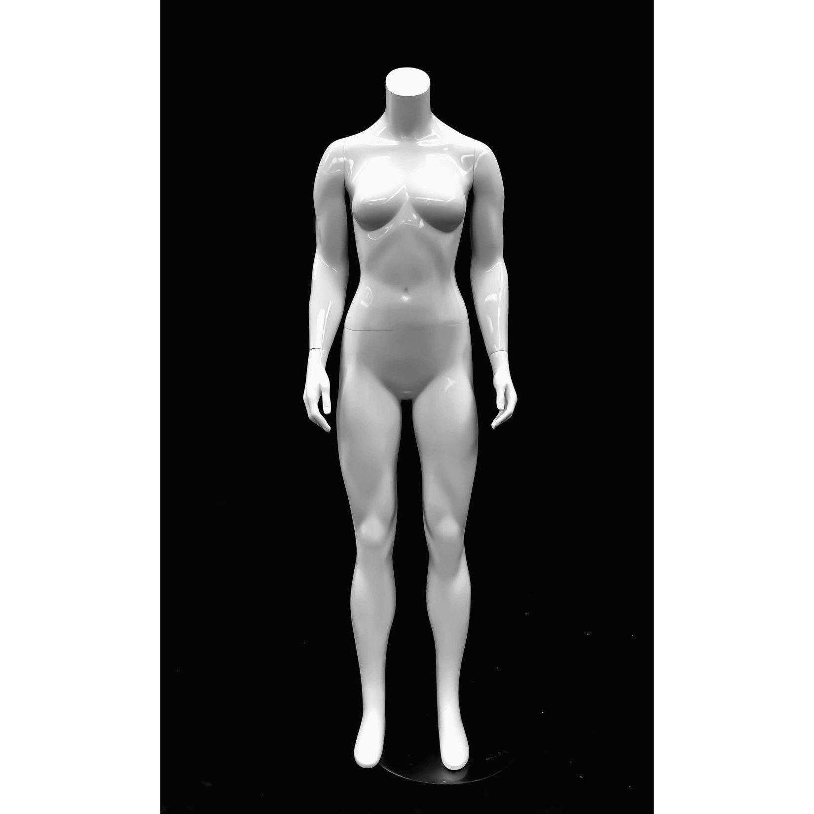 Petite Female Headless Mannequin MM-GPX01BW1 - Mannequin Mall