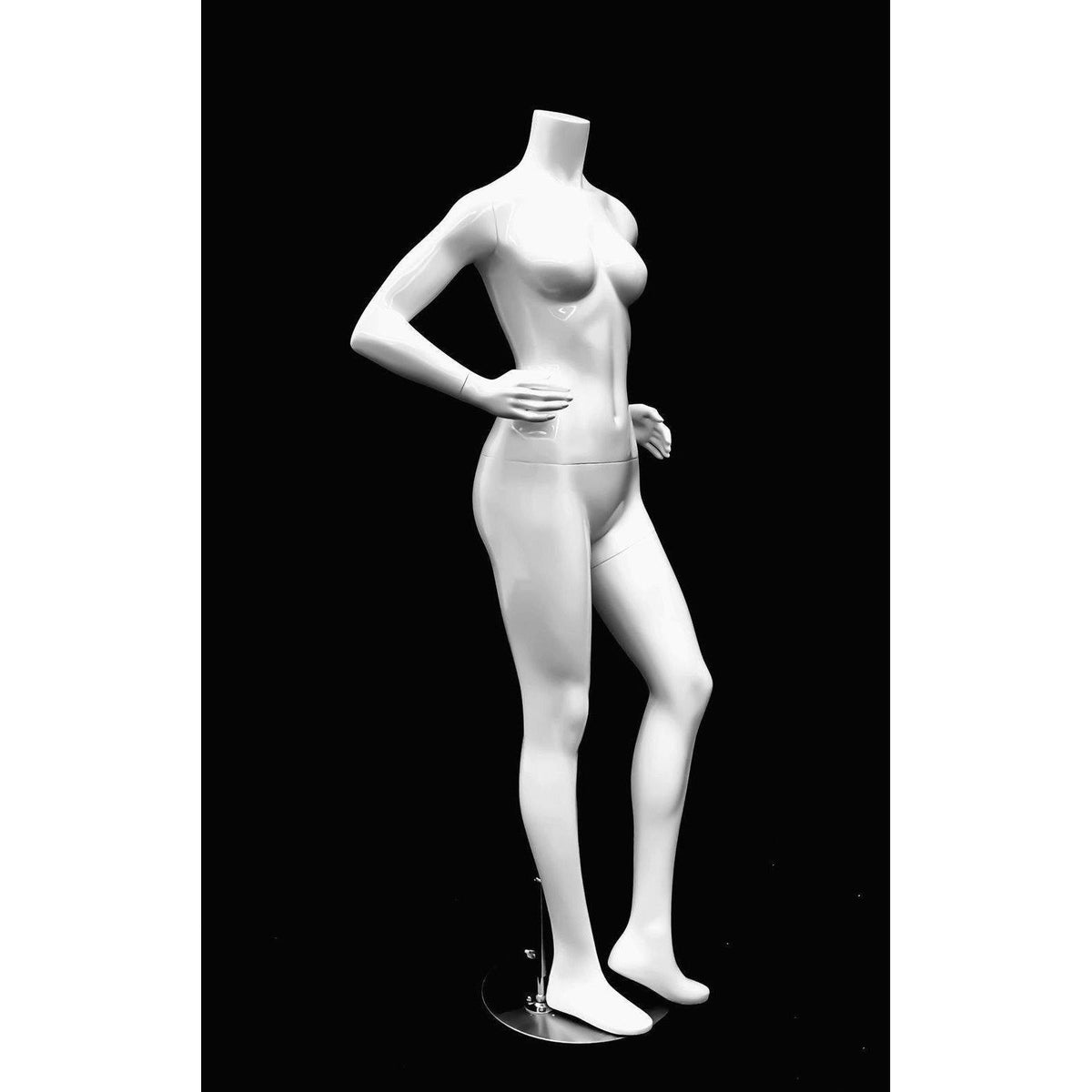 Petite Female Headless Mannequin MM-GPX04BW1 - Mannequin Mall