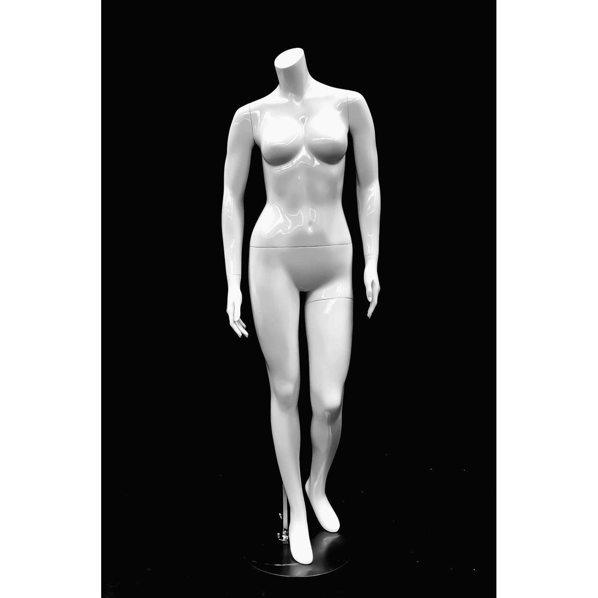 Petite Female Headless Mannequin MM-GPX05BW1 - Mannequin Mall