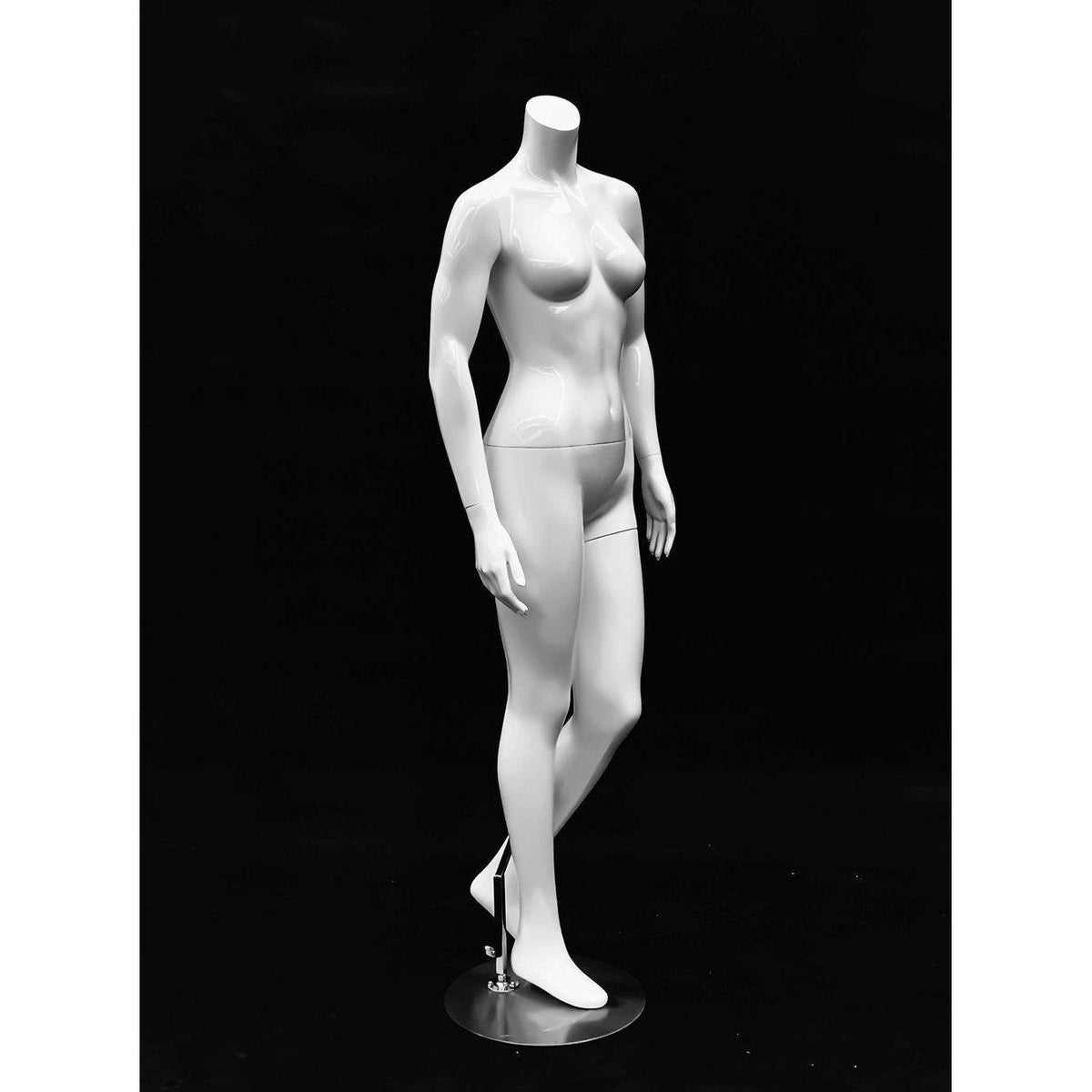 Petite Female Headless Mannequin MM-GPX05BW1 - Mannequin Mall