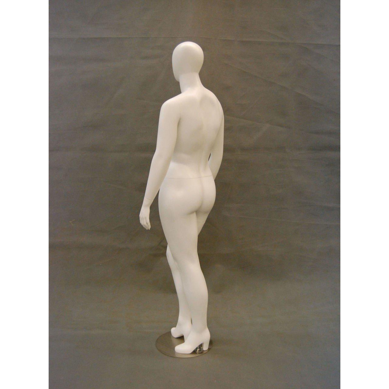 Plus Size Female Egghead Mannequin MM-RNANCYW1 - Mannequin Mall