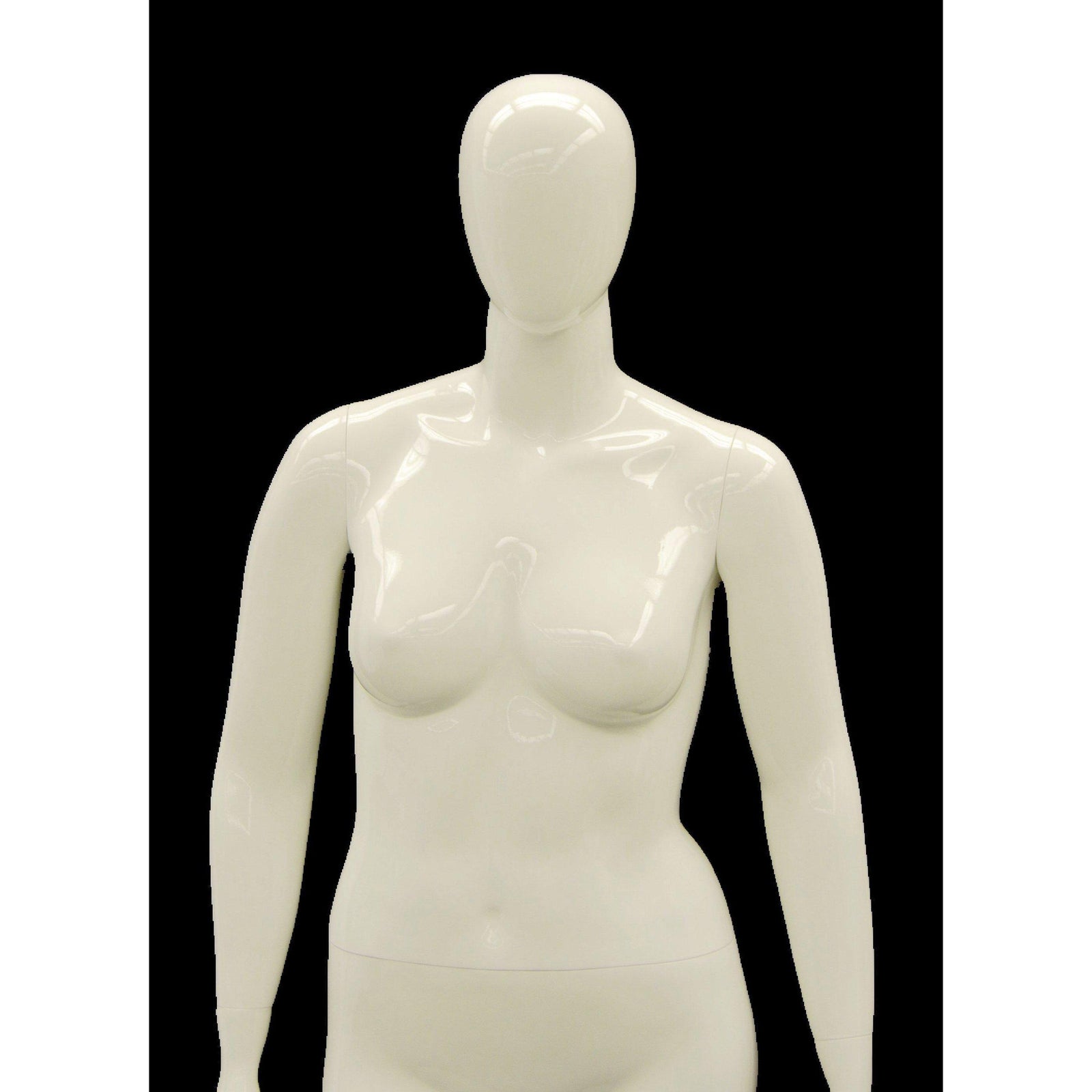 Plus Size Female Egghead Mannequin MM-RNANCYW1 - Mannequin Mall