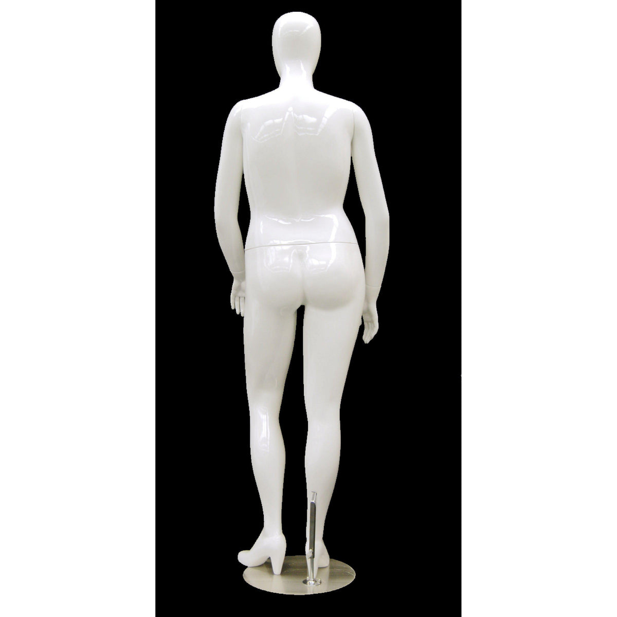Plus Size Female Egghead Mannequin MM-RNANCYW2 - Mannequin Mall