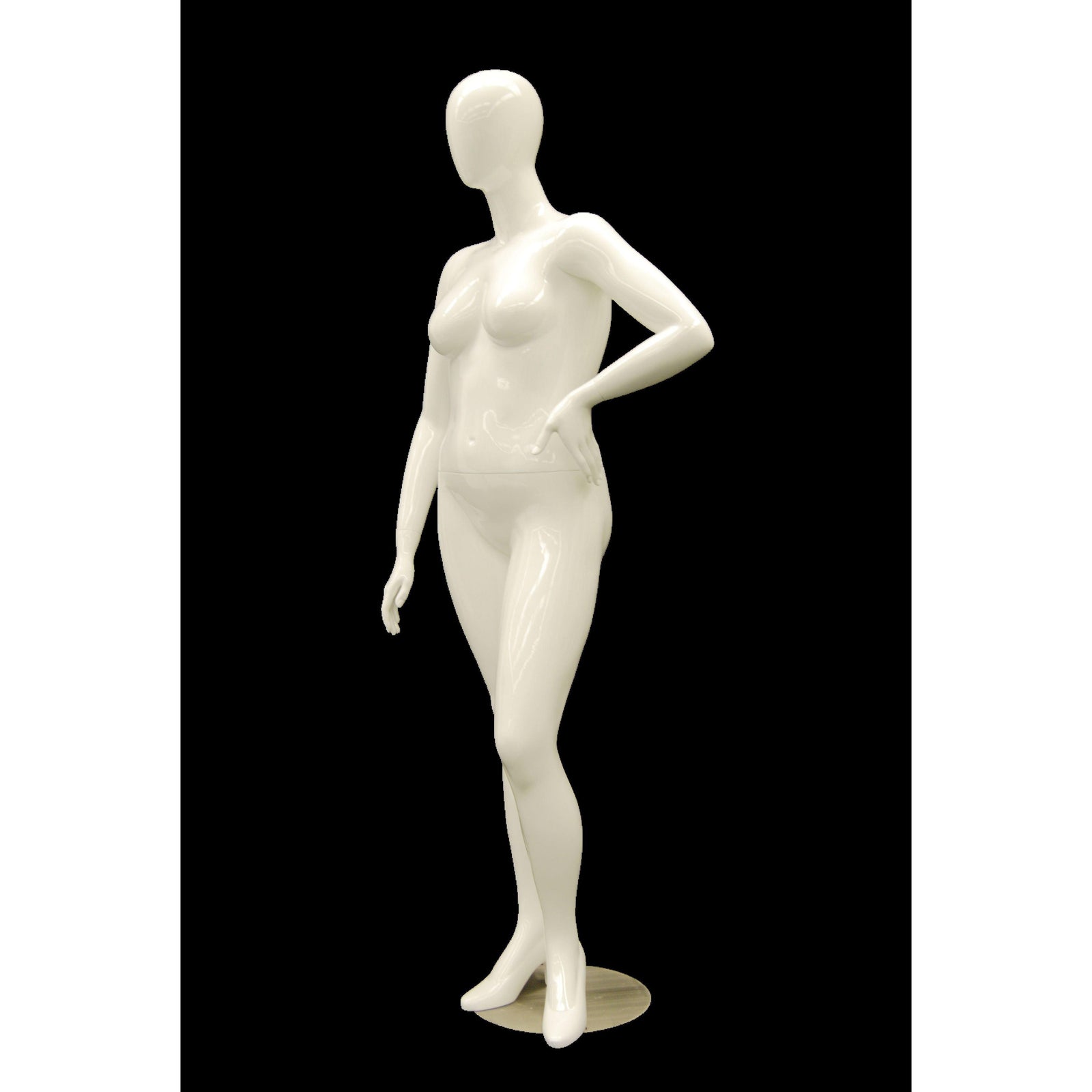 Plus Size Female Egghead Mannequin MM-RNANCYW3 - Mannequin Mall