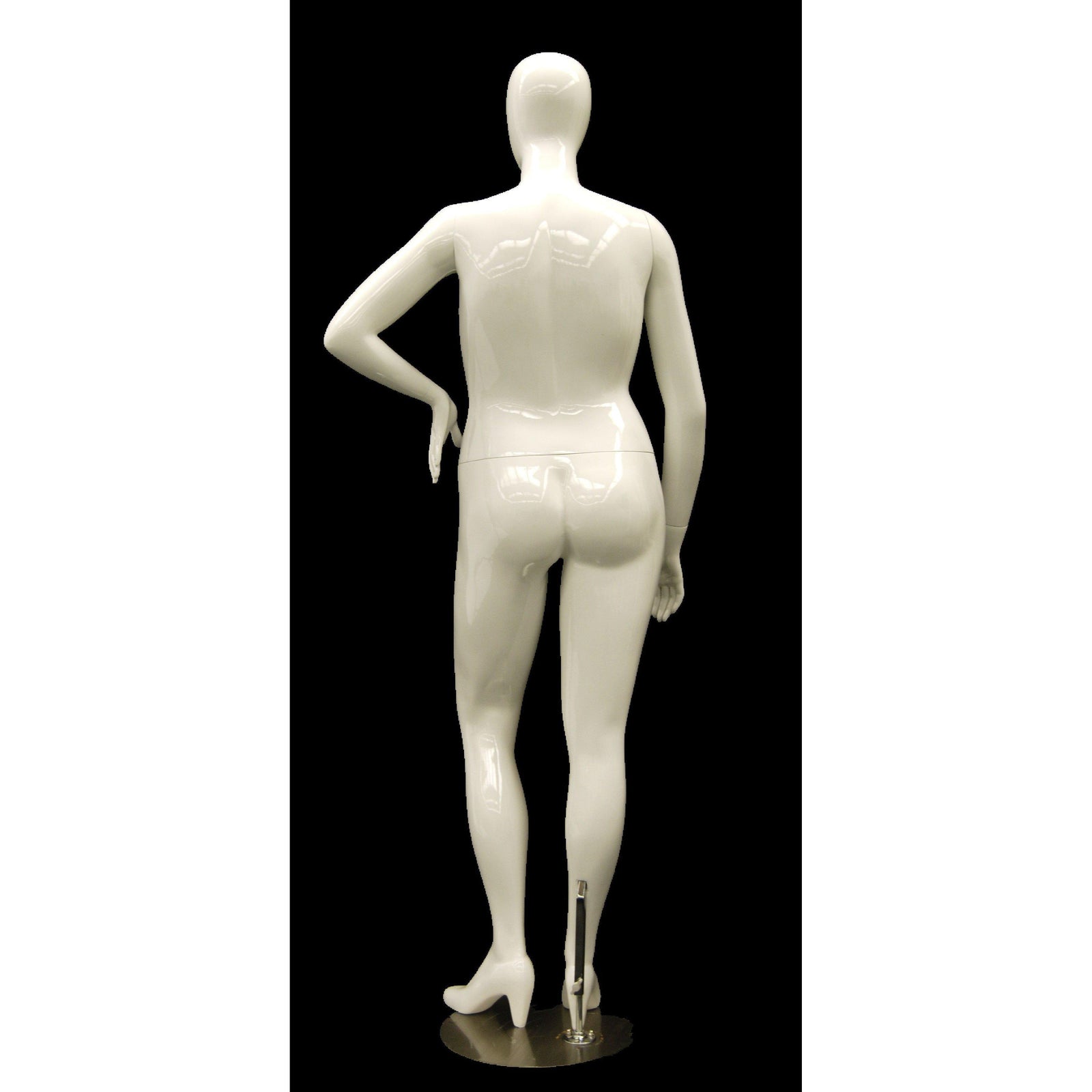 Plus Size Female Egghead Mannequin MM-RNANCYW3 - Mannequin Mall