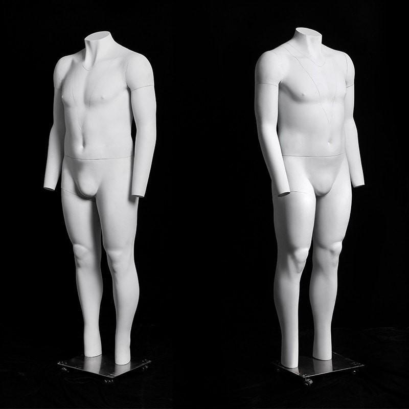 Plus Size Male Invisible Ghost Mannequin Full Body for Photography MM-MZGH9 - Mannequin Mall