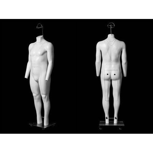 Plus Size Male Invisible Ghost Mannequin Full Body (Ver 2.0) for Photography MM-GH25 - Mannequin Mall