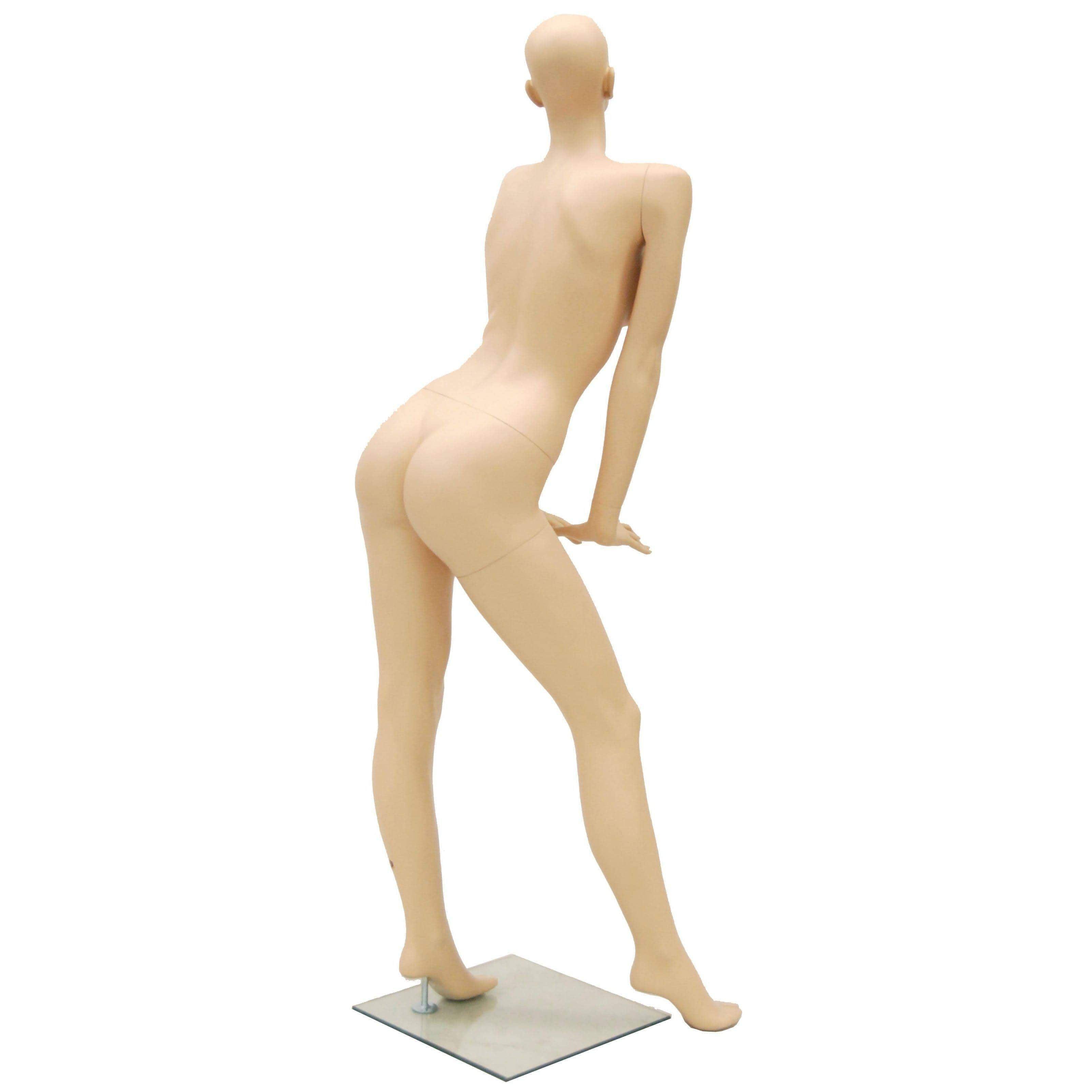 Female mannequin posing stock illustration. Illustration of gender -  94916026