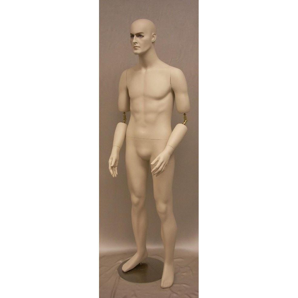 Short Realistic Male Bendable Arms Mannequin MM-BC8S - Mannequin Mall