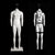 Ultimate Male Invisible Ghost Mannequin Full Body Version 3.0 MM-GHT-M