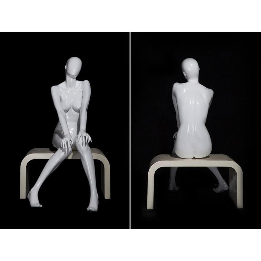 Vector Set Male Female Mannequins White Stock Vector (Royalty Free)  1670769595 | Shutterstock