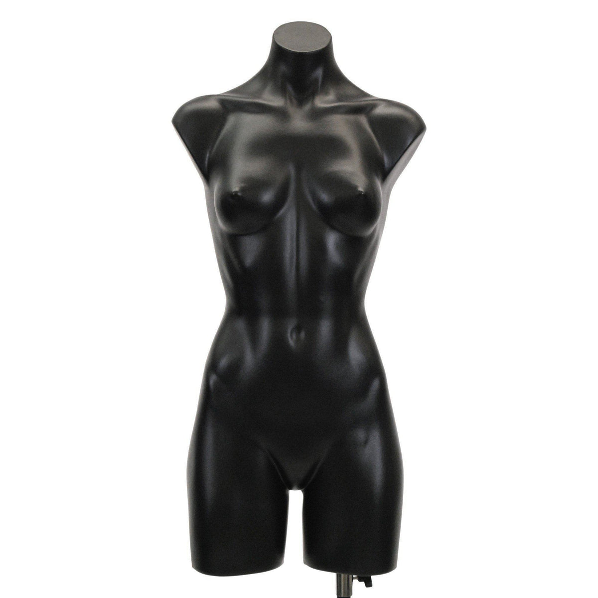 Female Mannequin Torso MM-P907BK - Mannequin Mall