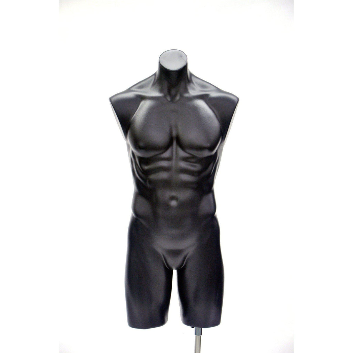 Male Mannequin Torso MM-P908BK - Mannequin Mall