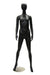 Black Female Egghead Mannequin MM-GF11BK - Mannequin Mall