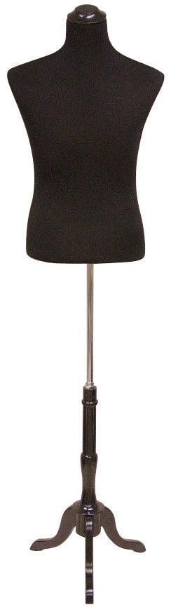 Male Dress Form With Tripod Base - Mannequin Mall