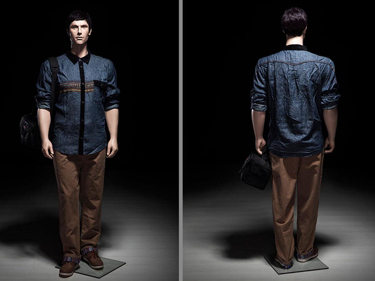 6&#39;3&quot; Plus Size Male Mannequin MM-PMAN1 - Mannequin Mall