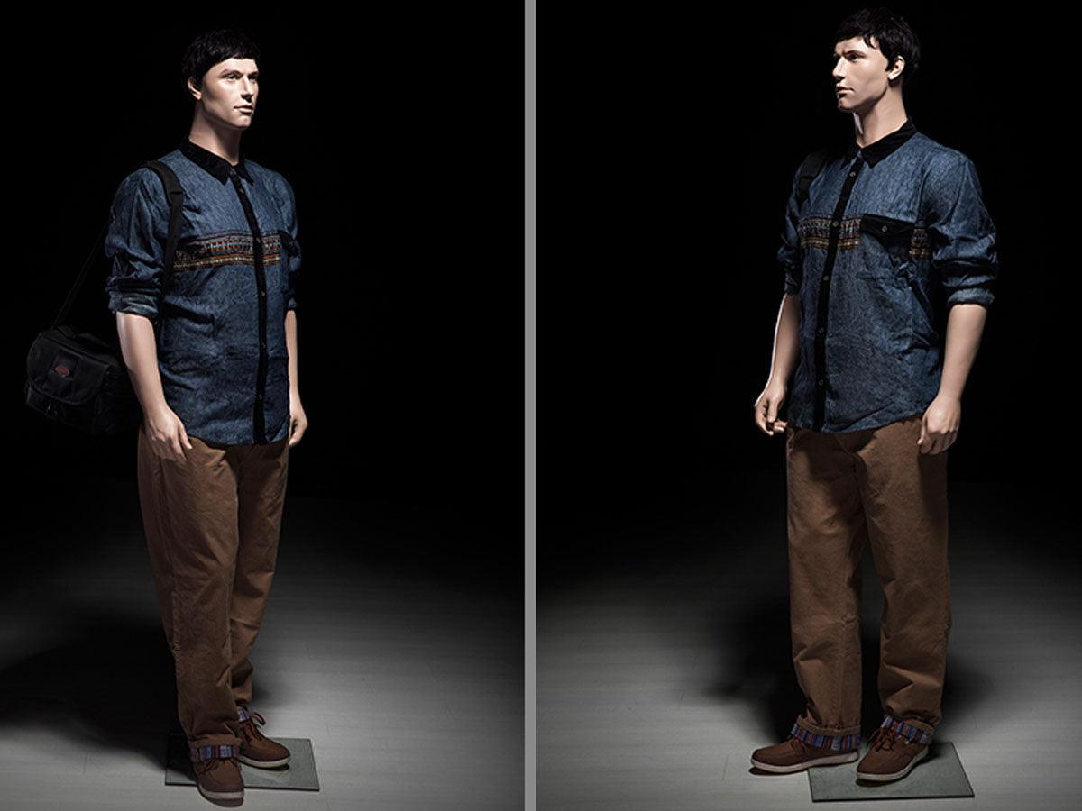 6&#39;3&quot; Plus Size Male Mannequin MM-PMAN1 - Mannequin Mall