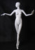 ABSTRACT FEMALE MANNEQUIN MM-RXD18W - Mannequin Mall
